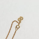 Christian Dior Earring Necklace metal 2Set Gold Auth am8783-5