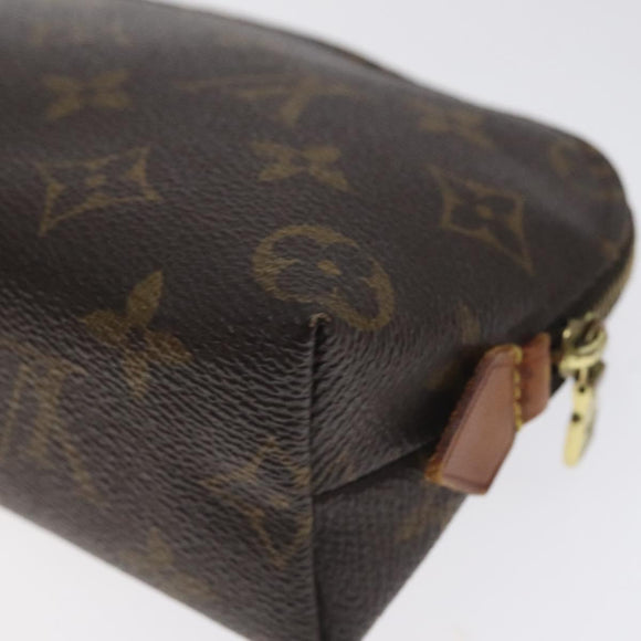 LOUIS VUITTON Monogram Pochette Cosmetic PM Pouch M43998 LV Auth am8785