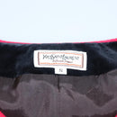 SAINT LAURENT Setup Wool Pink Auth am8797-12