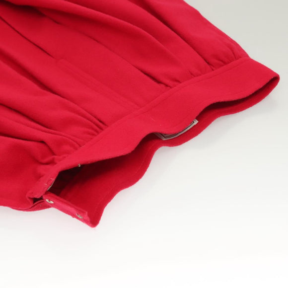 SAINT LAURENT Setup Wool Pink Auth am8797