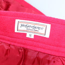 SAINT LAURENT Setup Wool Pink Auth am8797-22