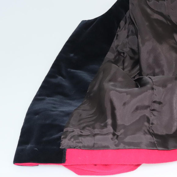 SAINT LAURENT Setup Wool Pink Auth am8797