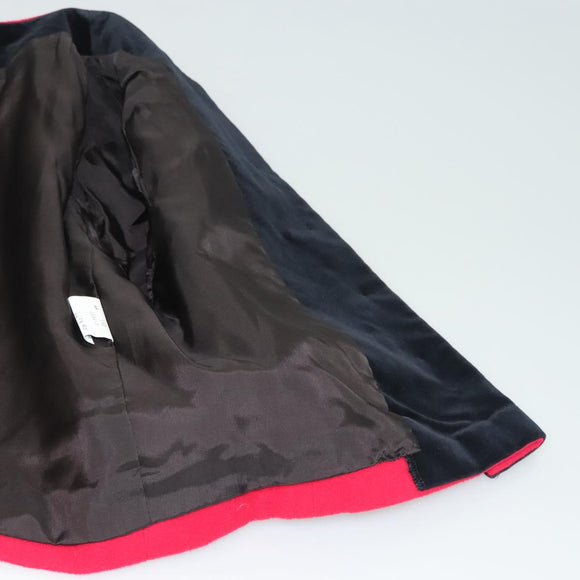 SAINT LAURENT Setup Wool Pink Auth am8797