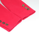 SAINT LAURENT Setup Wool Pink Auth am8797-8