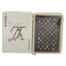 LOUIS VUITTON Monogram Multicolor Playing Cards Black White LV Auth am8801-3