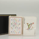 LOUIS VUITTON Monogram Multicolor Playing Cards Black White LV Auth am8801-6