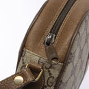 GUCCI GG Supreme Web Sherry Line Clutch Bag PVC Beige 89 01 034 Auth am8803-9