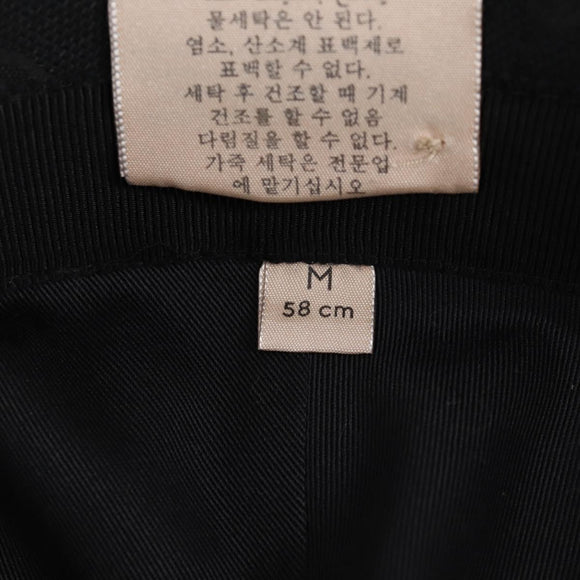 GUCCI GG Canvas Bucket Hat Black 576587 Auth am8804V