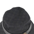 GUCCI GG Canvas Bucket Hat Black 576587 Auth am8804V-6