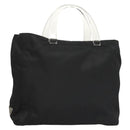 PRADA Hand Bag Nylon Black Clear Auth am8816-1