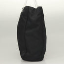 PRADA Hand Bag Nylon Black Clear Auth am8816-3