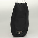 PRADA Hand Bag Nylon Black Clear Auth am8816-4