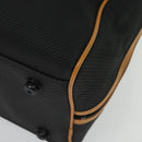 SAINT LAURENT Boston Bag PVC Leather Black Auth am8817-14