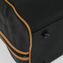 SAINT LAURENT Boston Bag PVC Leather Black Auth am8817-15