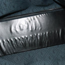 SAINT LAURENT Boston Bag PVC Leather Black Auth am8817-11