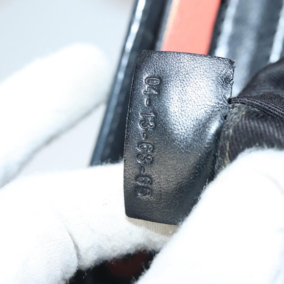 Chloe Alice Hand Bag Leather 2way Orange Gold Auth am8820