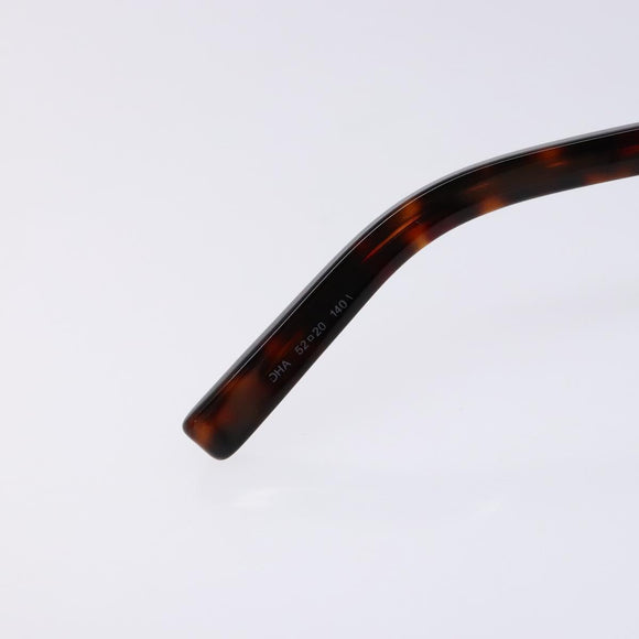 SAINT LAURENT Sunglasses Plastic Brown Auth am8841