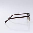 SAINT LAURENT Sunglasses Plastic Brown Auth am8841-5