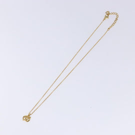 Christian Dior Necklace Metal Gold Auth am8843 - 0