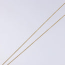 Christian Dior Necklace Metal Gold Auth am8843-5