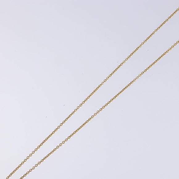 Christian Dior Necklace Metal Gold Auth am8843