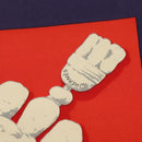 HERMES Carre 90 Scarf ""PLAZA DE TOROS"" Silk Orange Auth am8844-12