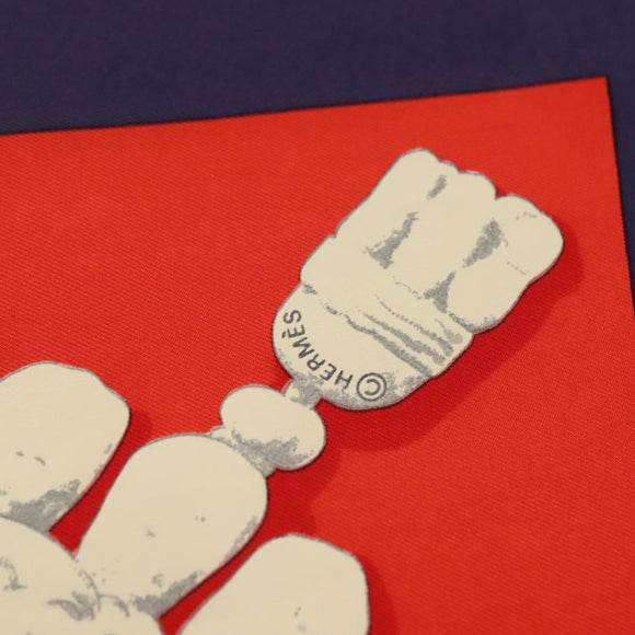 HERMES Carre 90 Scarf ""PLAZA DE TOROS"" Silk Orange Auth am8844