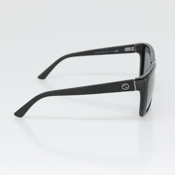 GUCCI Sunglasses Plastic Black Auth am8848