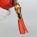 GUCCI Bamboo Long Wallet Leather Pink Gold 307984 Auth am8849-8