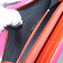 GUCCI Bamboo Long Wallet Leather Pink Gold 307984 Auth am8849-18