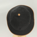 GUCCI GG Canvas Sherry Line Web Bucket Hat Hat Black 722377 Auth am8853V-5