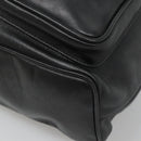 GUCCI Bamboo Backpack Leather Black Gold 008 2058 0016 Auth am8855-15