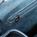 GUCCI Bamboo Backpack Leather Black Gold 008 2058 0016 Auth am8855-22