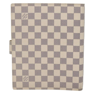 LOUIS VUITTON Damier Azur Agenda GM Day Planner Cover R20708 LV Auth am8863V - 0