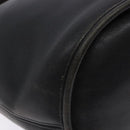 Coach Shoulder Bag Leather Black Gold Auth am8871-15