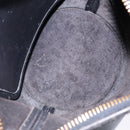 Coach Shoulder Bag Leather Black Gold Auth am8871-10