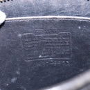 Coach Shoulder Bag Leather Black Gold Auth am8871-12