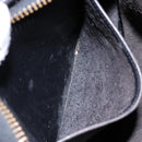 Coach Shoulder Bag Leather Black Gold Auth am8871-11