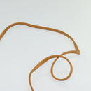 SAINT LAURENT Shoulder Bag Leather Black Gold Auth am8872-8