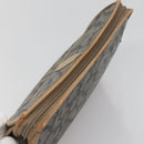 SAINT LAURENT Clutch Bag 2Set Beige Brown gold Auth am8873-5