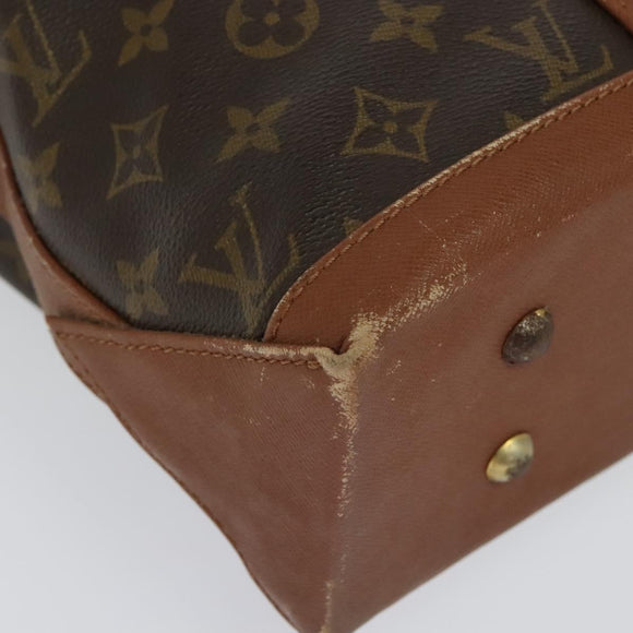 LOUIS VUITTON Monogram Sac Weekend PM Hand Bag M42425 LV Auth am8879