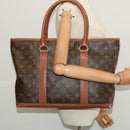 LOUIS VUITTON Monogram Sac Weekend PM Hand Bag M42425 LV Auth am8879-21