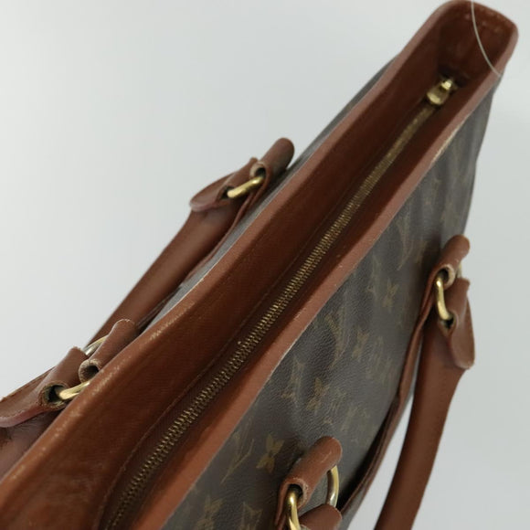 LOUIS VUITTON Monogram Sac Weekend PM Hand Bag M42425 LV Auth am8879