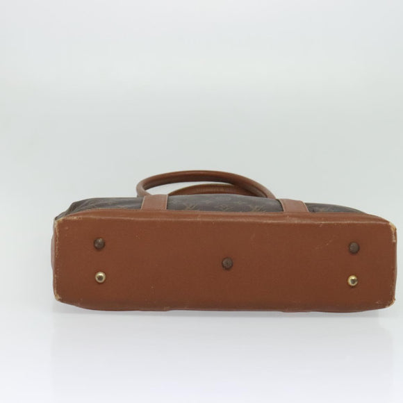 LOUIS VUITTON Monogram Sac Weekend PM Hand Bag M42425 LV Auth am8879