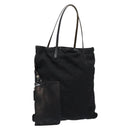 FENDI Zucca Canvas Tote Bag Black Auth am8881-1