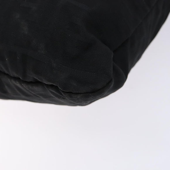 FENDI Zucca Canvas Tote Bag Black Auth am8881