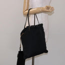 FENDI Zucca Canvas Tote Bag Black Auth am8881-22