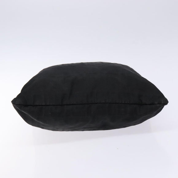 FENDI Zucca Canvas Tote Bag Black Auth am8881