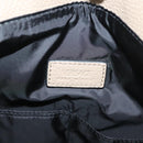 VERSACE Tote Bag Leather Beige Gold Auth am8882-10