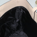 VERSACE Tote Bag Leather Beige Gold Auth am8882-18